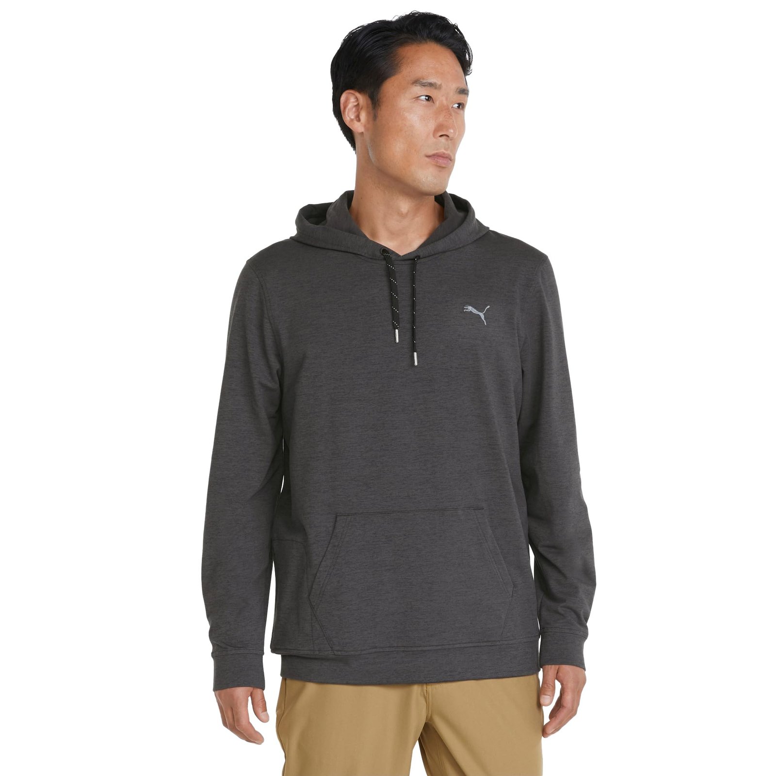 Puma Golf- Cloudspun Progress Hoodie Puma Black Heather Medium