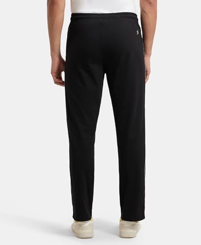 Jockey Men's Relaxed Fit Track pants(9500-0103-BLACK Black XXL_Black_XX-Large) - Image 7