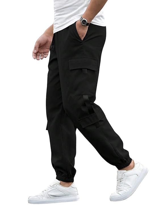 Mack JONNEY Regular Track Pant for Men || Track Pants || Plain Track Pant-MACK640501 Black
