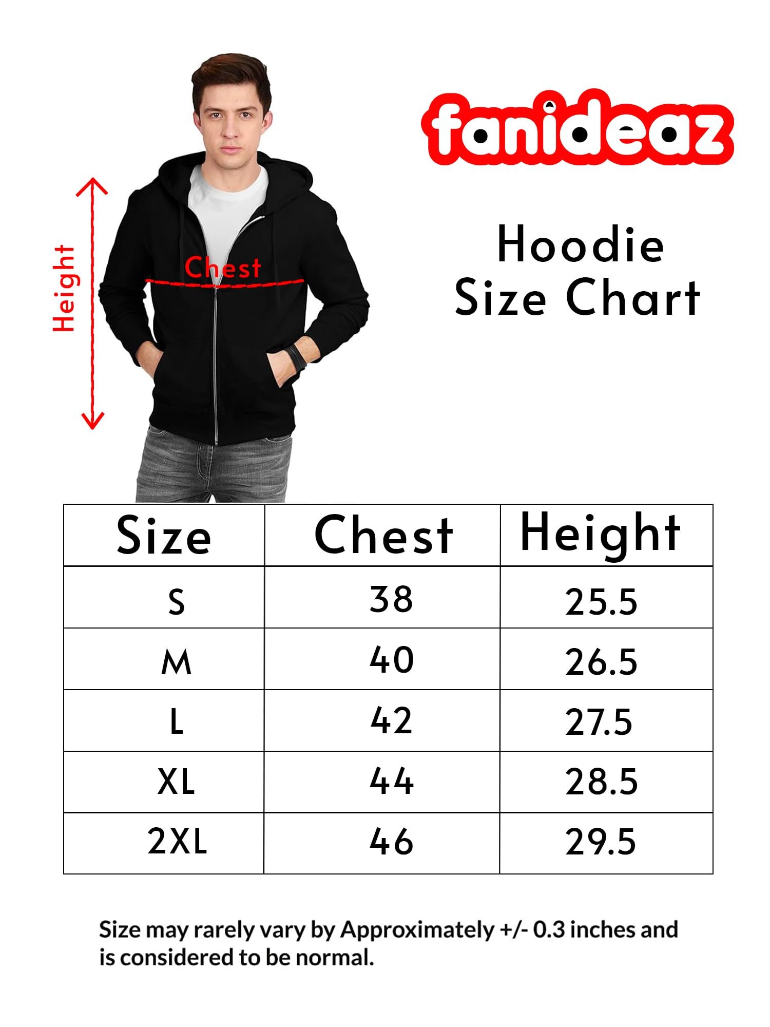 fanideaz Men's Stylize Hooded Regular Fit Cotton Solid Sweatshirt||Hoodie for Mens||Hoodie_EcroMelange_L - Image 4