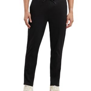Jockey Men's Relaxed Fit Track pants(9500-0103-BLACK Black XXL_Black_XX-Large)